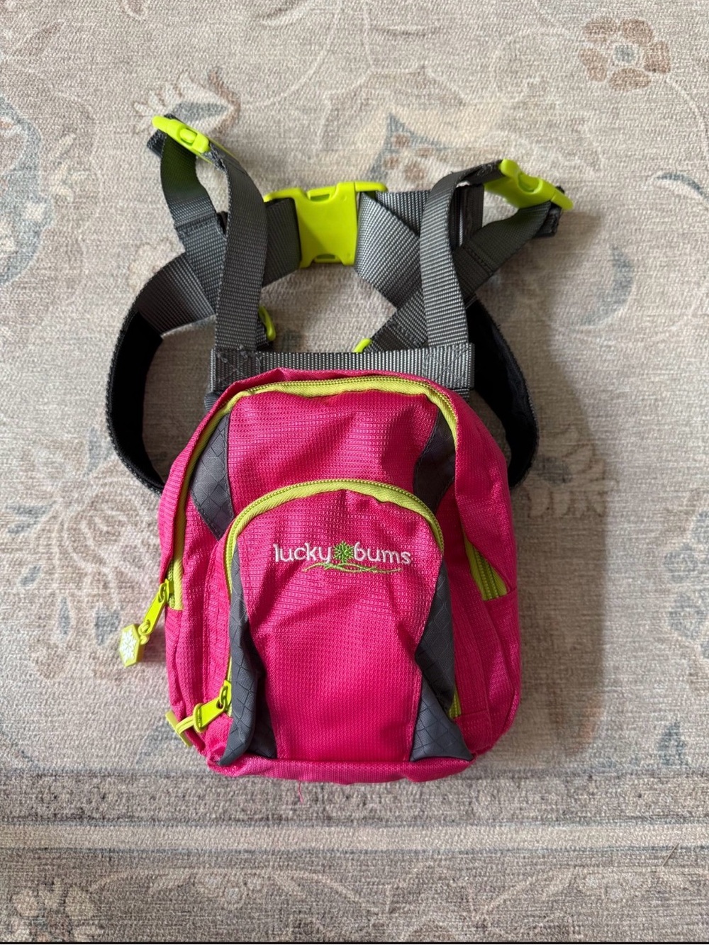 Kids Safety Harness Backpack in Pink